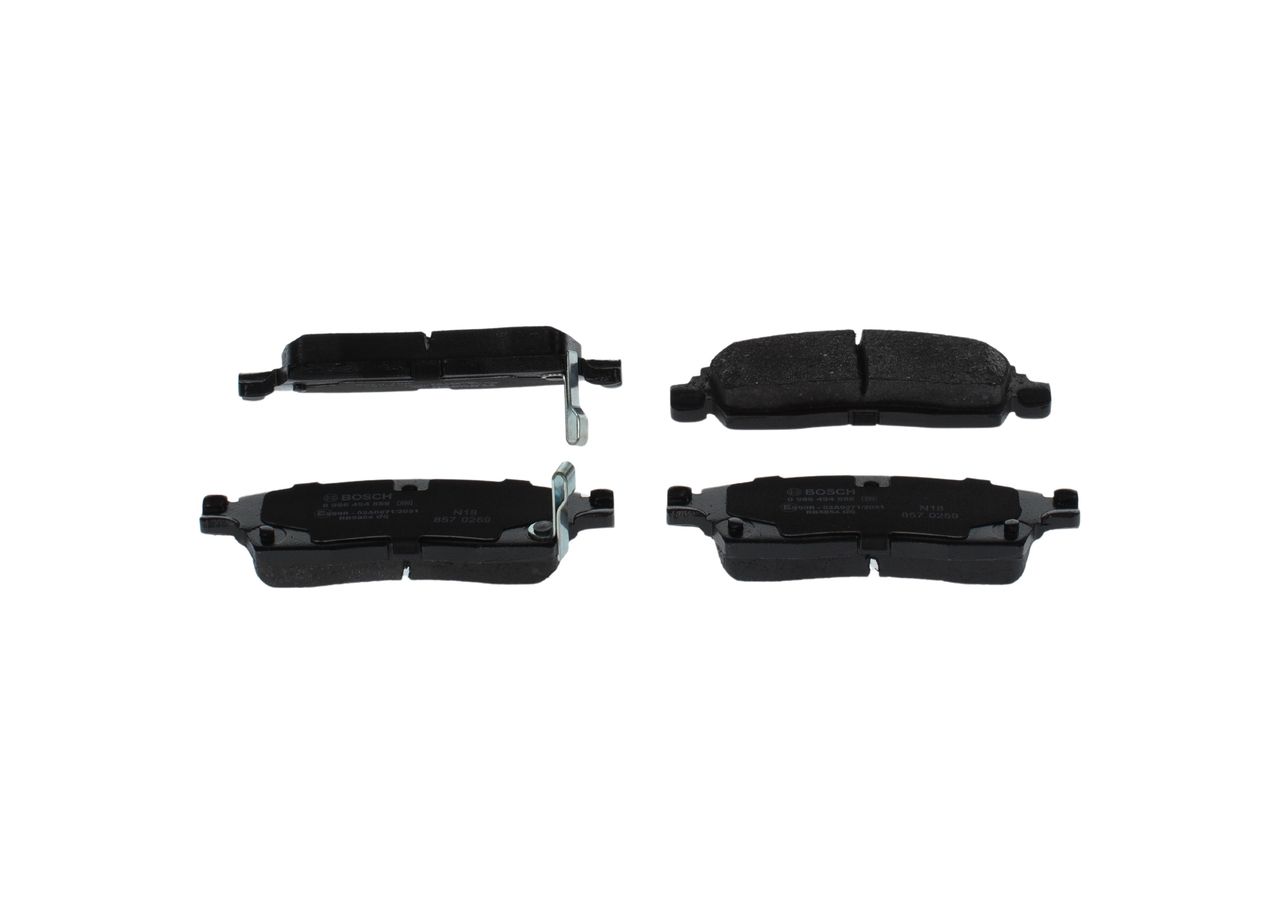 BOSCH 0 986 494 858 - Bremsbelagsatz, Scheibenbremse