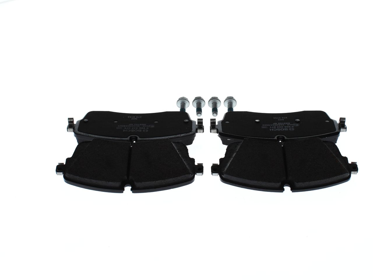 BOSCH 0 986 424 871 - Bremsbelagsatz, Scheibenbremse