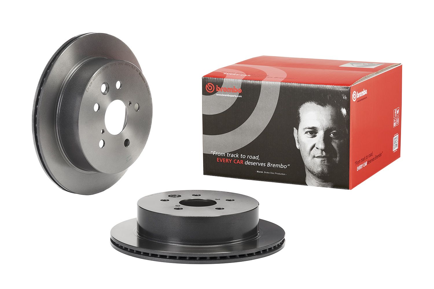 BREMBO 09.E525.11 - Bremsscheibe