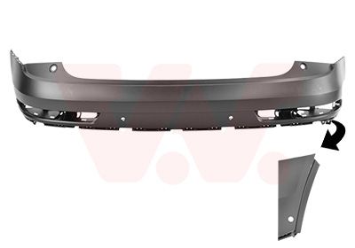 VAN WEZEL 0371546 - Stoßfänger