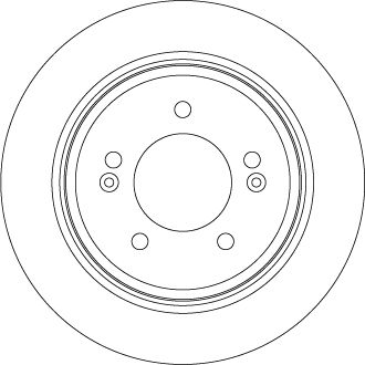 TRW DF7953 - Bremsscheibe