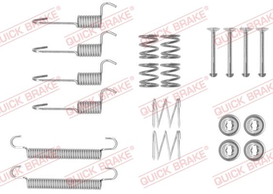 QUICK BRAKE 105-0008 - Zubehörsatz, Feststellbremsbacken