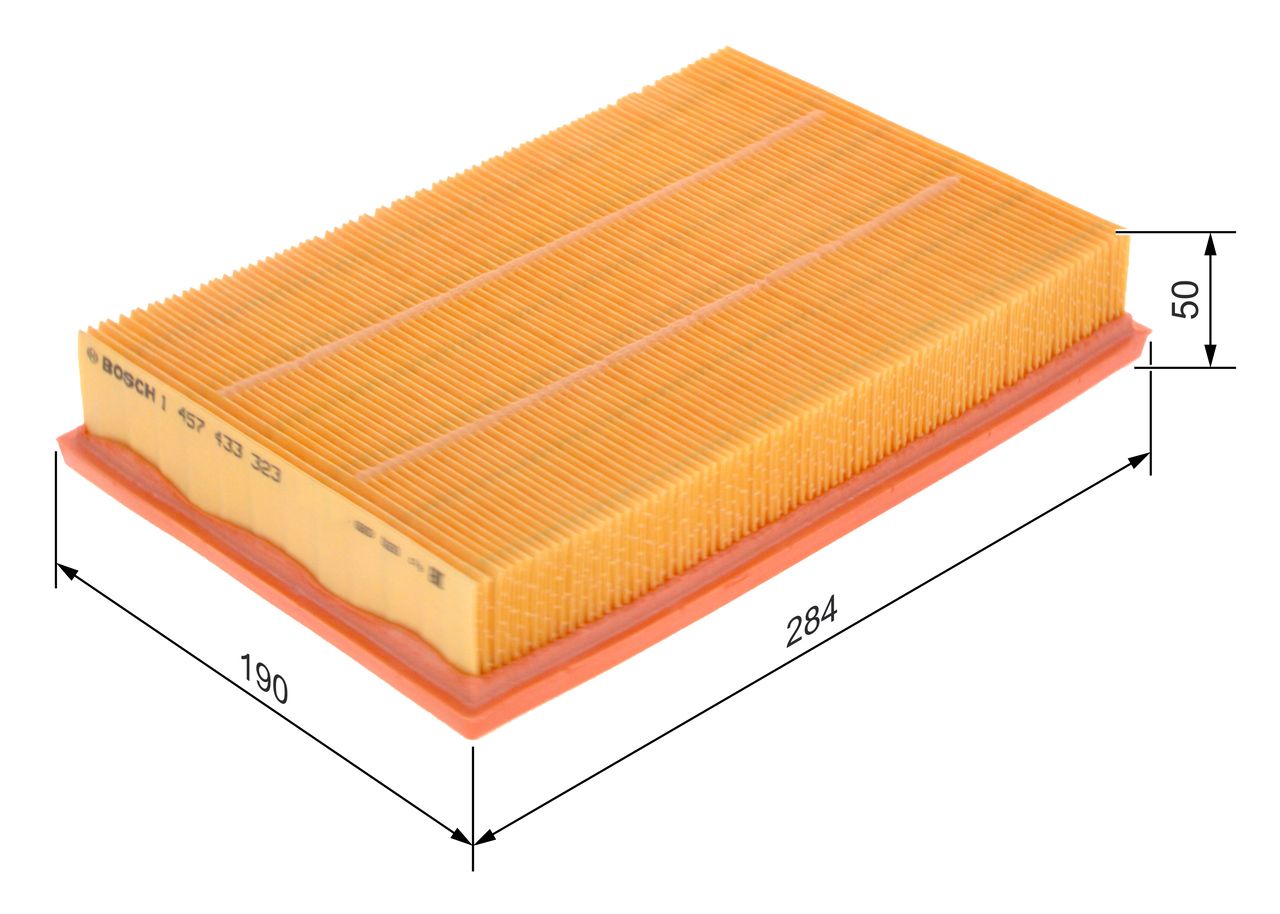 BOSCH 1 457 433 323 - Luftfilter