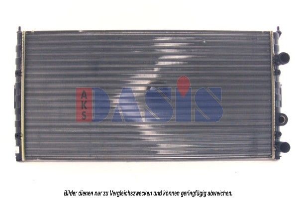 AKS DASIS 041940N - Kühler, Motorkühlung
