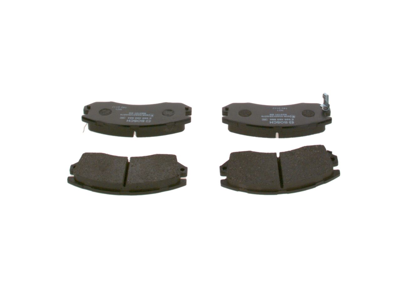 BOSCH 0 986 460 984 - Bremsbelagsatz, Scheibenbremse