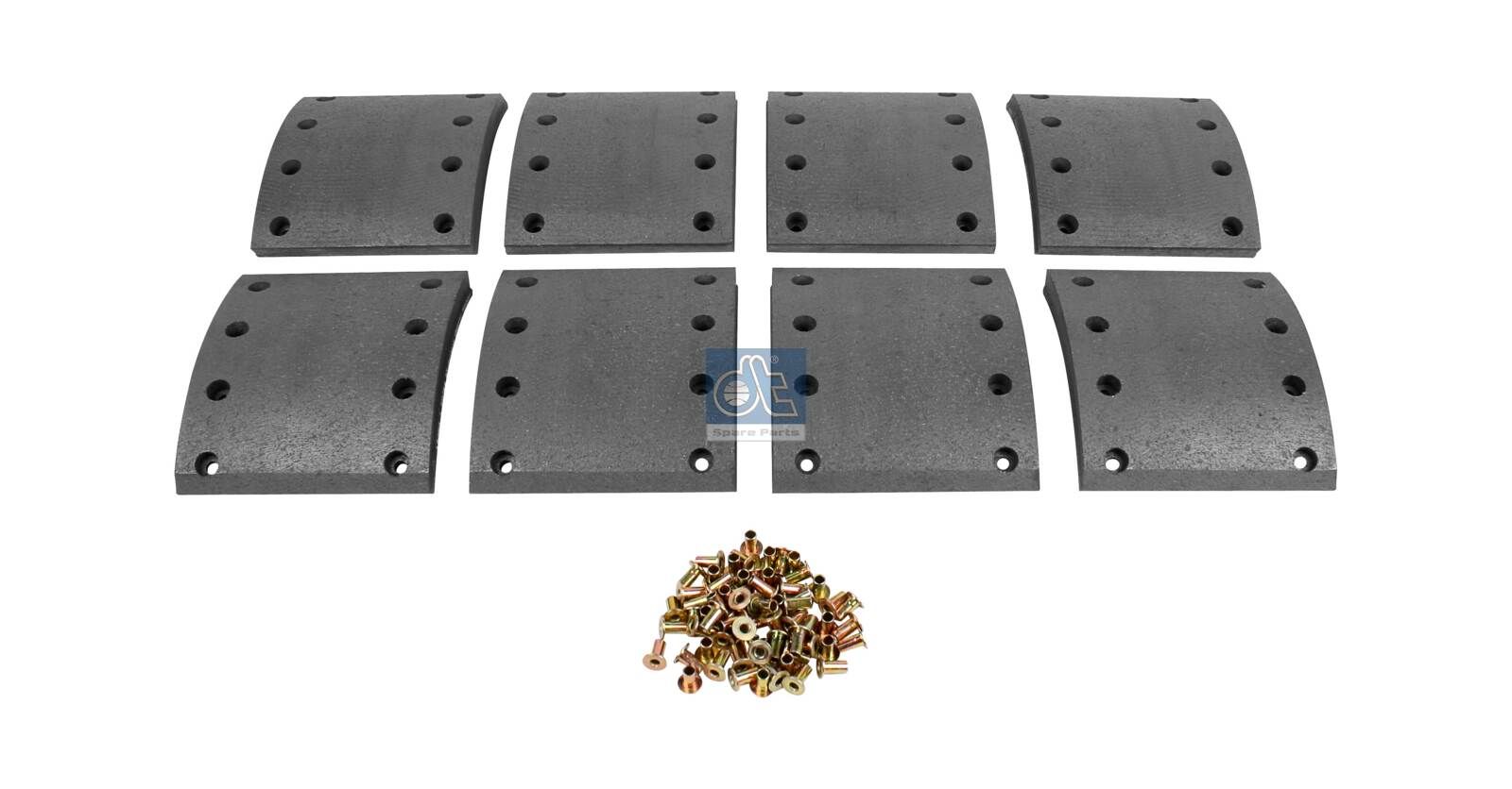 DT Spare Parts 10.33014 - Bremsbelagsatz, Trommelbremse