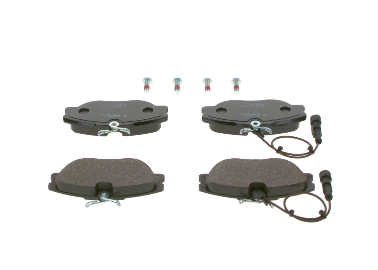 BOSCH 0 986 460 942 - Bremsbelagsatz, Scheibenbremse
