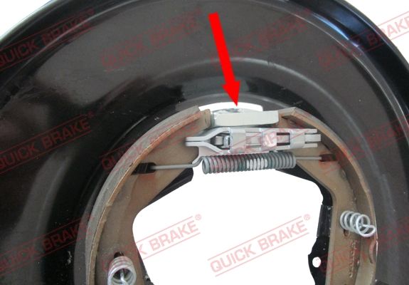 QUICK BRAKE 105-0481 - Zubehörsatz, Feststellbremsbacken