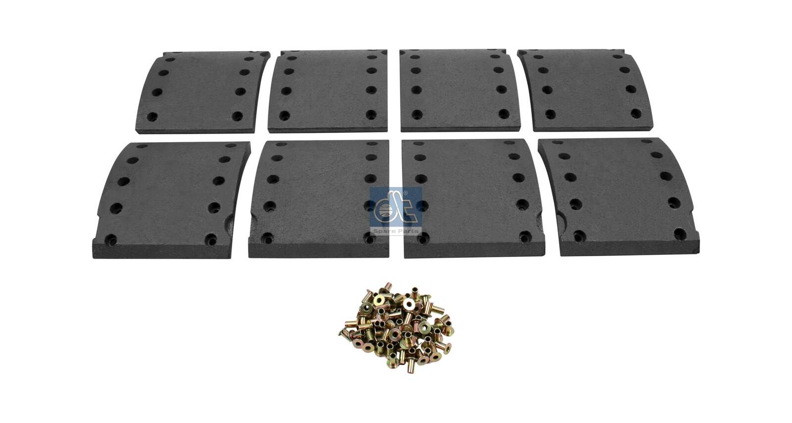 DT Spare Parts 10.13004 - Bremsbelagsatz, Trommelbremse
