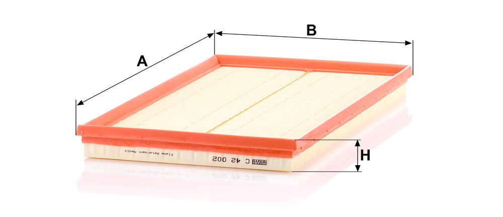 MANN-FILTER C 42 002 - Luftfilter