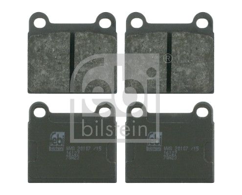 FEBI BILSTEIN 16127 - Bremsbelagsatz, Scheibenbremse