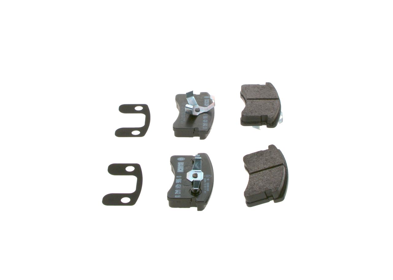 BOSCH 0 986 424 642 - Bremsbelagsatz, Scheibenbremse