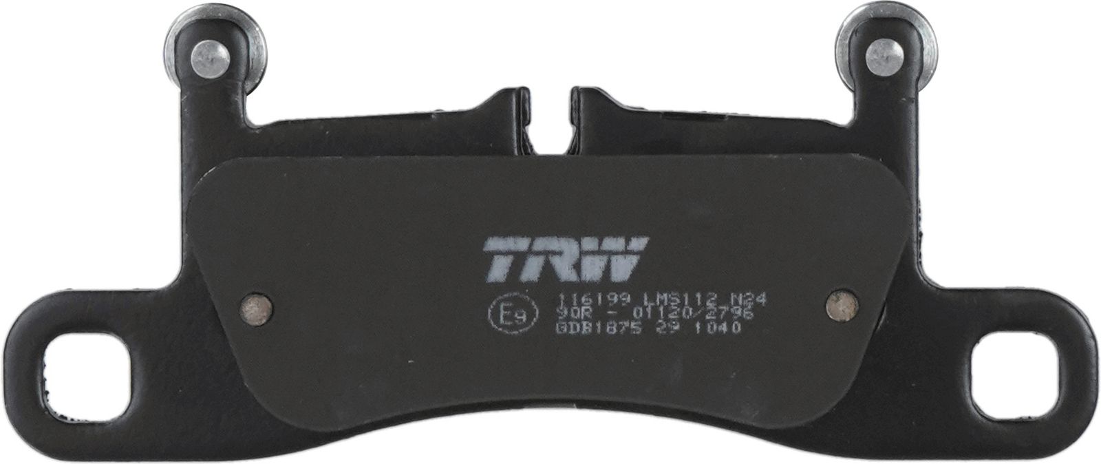 TRW GDB1875 - Bremsbelagsatz, Scheibenbremse