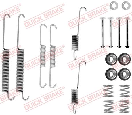 QUICK BRAKE 105-0754 - Zubehörsatz, Bremsbacken