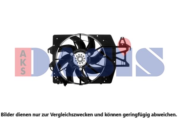 AKS DASIS 098149N - Lüfter, Motorkühlung
