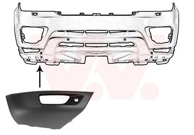 VAN WEZEL 0256502 - Spoiler