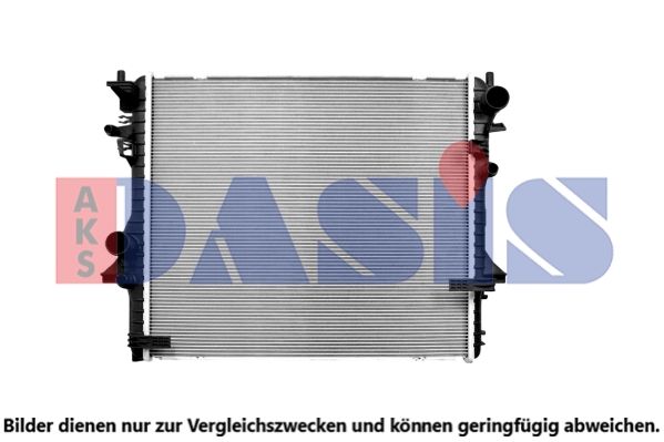 AKS DASIS 020052N - Kühler, Motorkühlung
