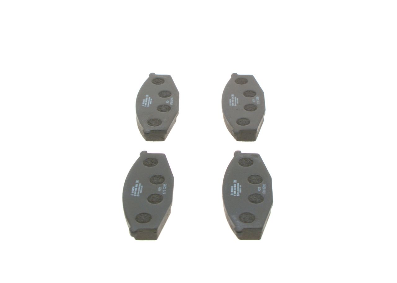 BOSCH 0 986 468 630 - Bremsbelagsatz, Scheibenbremse
