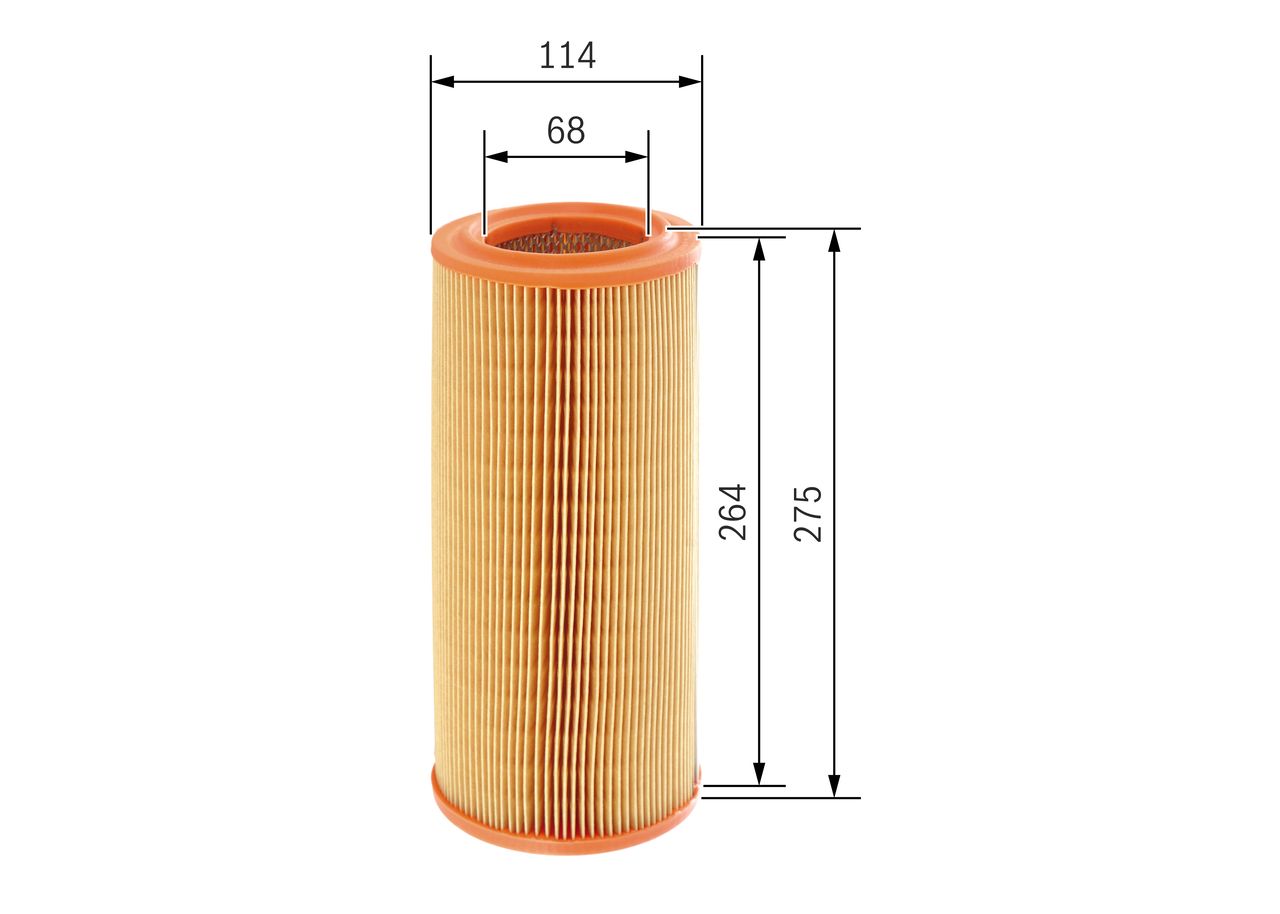 BOSCH 1 457 433 553 - Luftfilter