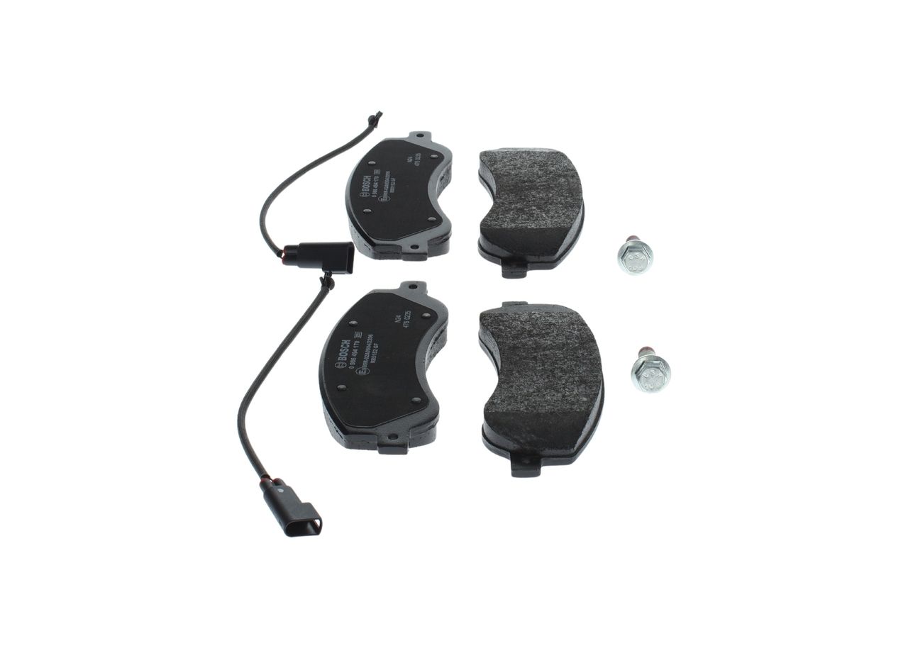 BOSCH 0 986 494 170 - Bremsbelagsatz, Scheibenbremse