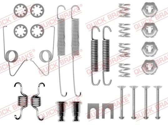 QUICK BRAKE 105-0614 - Zubehörsatz, Bremsbacken