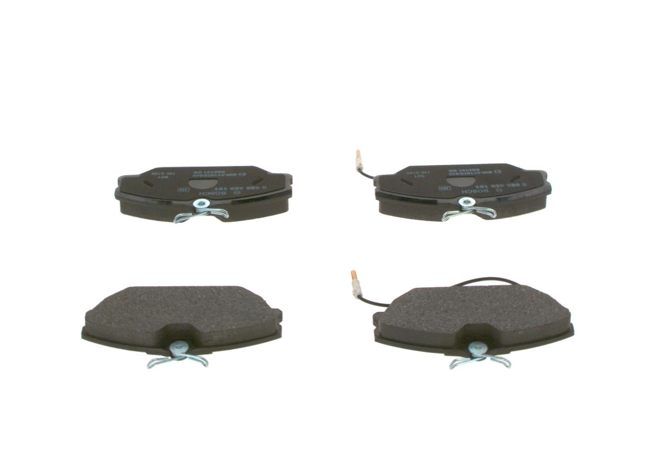 BOSCH 0 986 469 191 - Bremsbelagsatz, Scheibenbremse