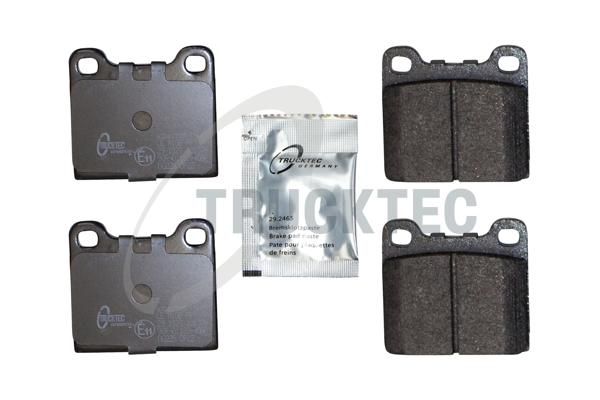 TRUCKTEC AUTOMOTIVE 02.35.131 - Bremsbelagsatz, Scheibenbremse