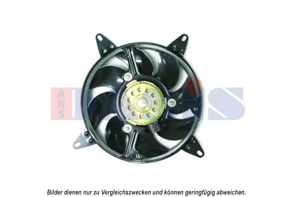 AKS DASIS 088108N - Lüfter, Motorkühlung
