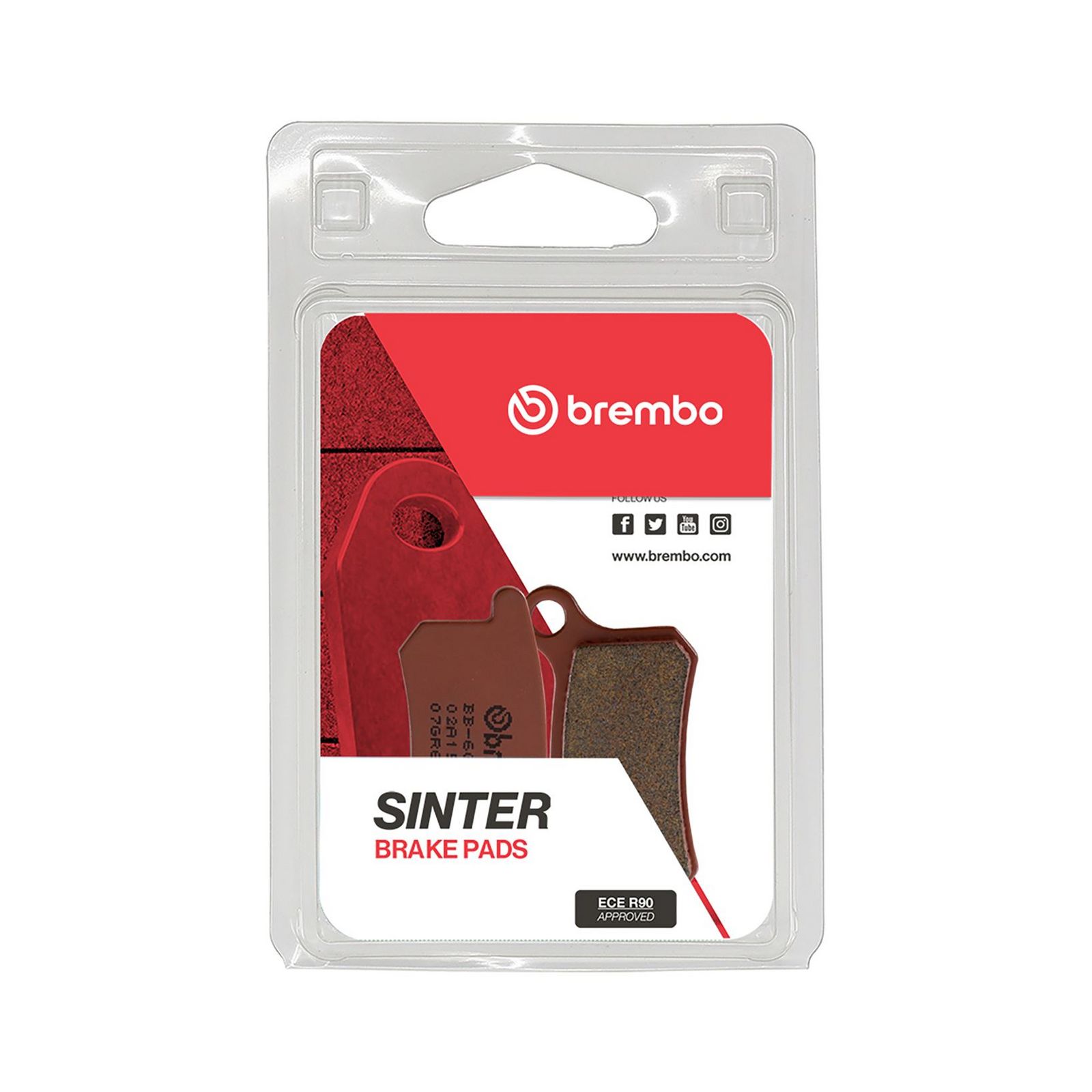 BREMBO 07GR69SD - Bremsbelagsatz, Scheibenbremse