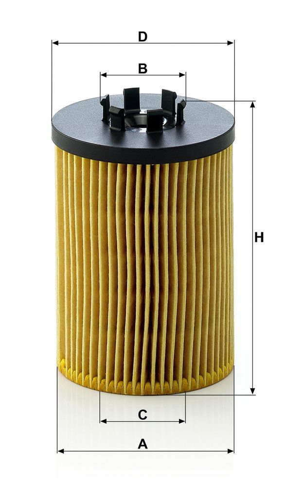 MANN-FILTER HU 715/5 x - Ölfilter