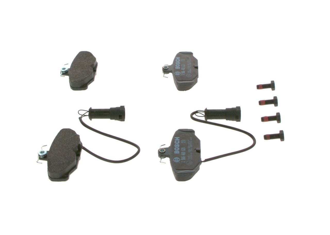 BOSCH 0 986 469 820 - Bremsbelagsatz, Scheibenbremse