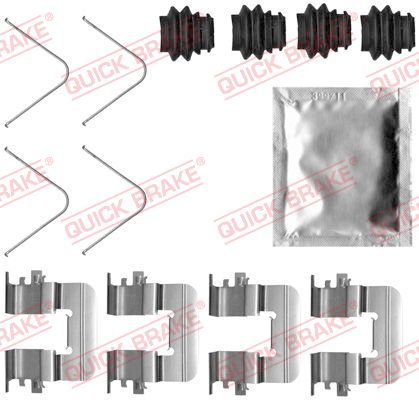 QUICK BRAKE 109-0033 - Zubehörsatz, Scheibenbremsbelag