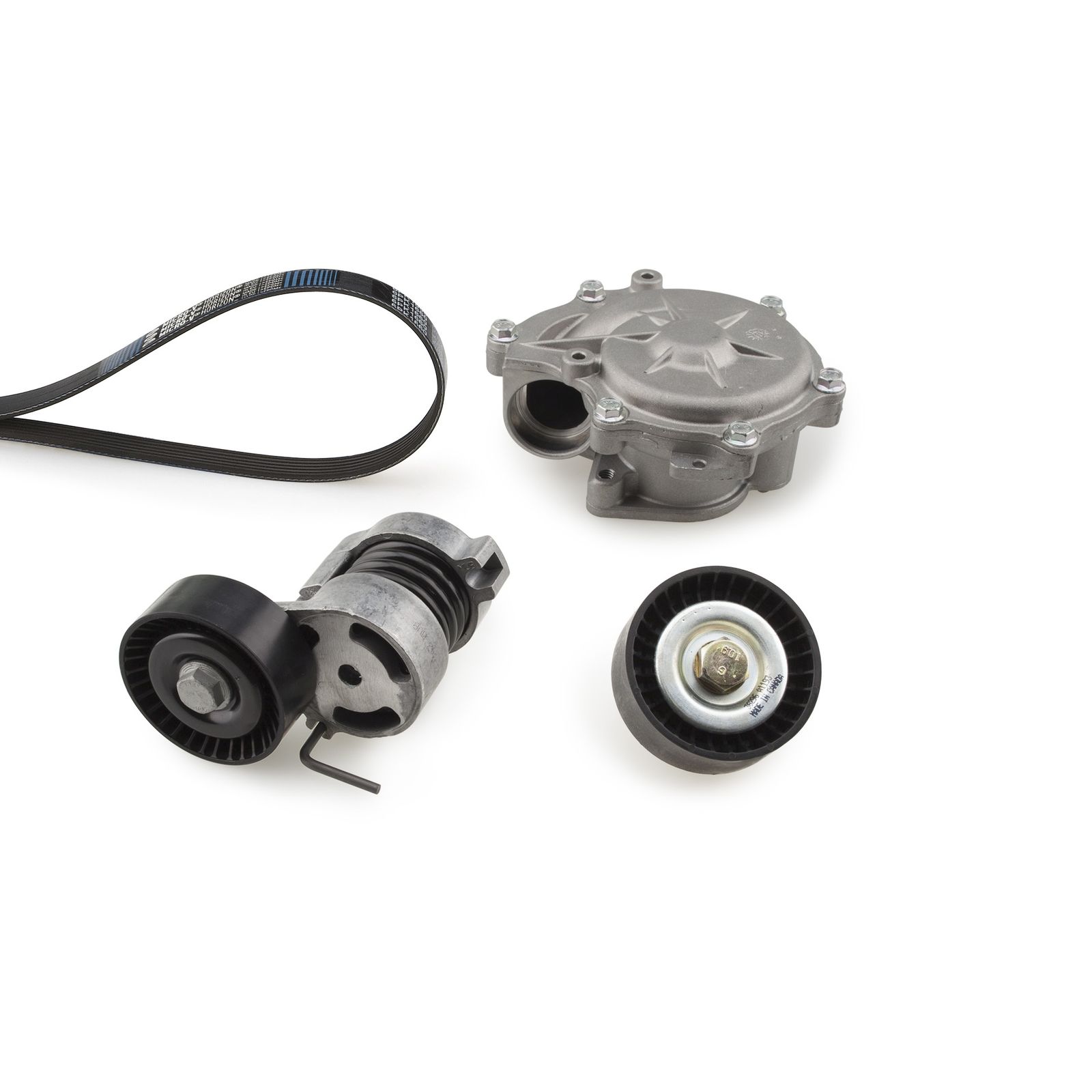 GATES KP116PK1873 - Wasserpumpe + Keilrippenriemensatz