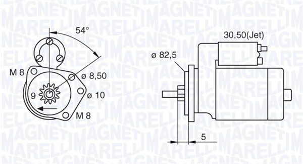 MAGNETI MARELLI 063521120440 - Starter