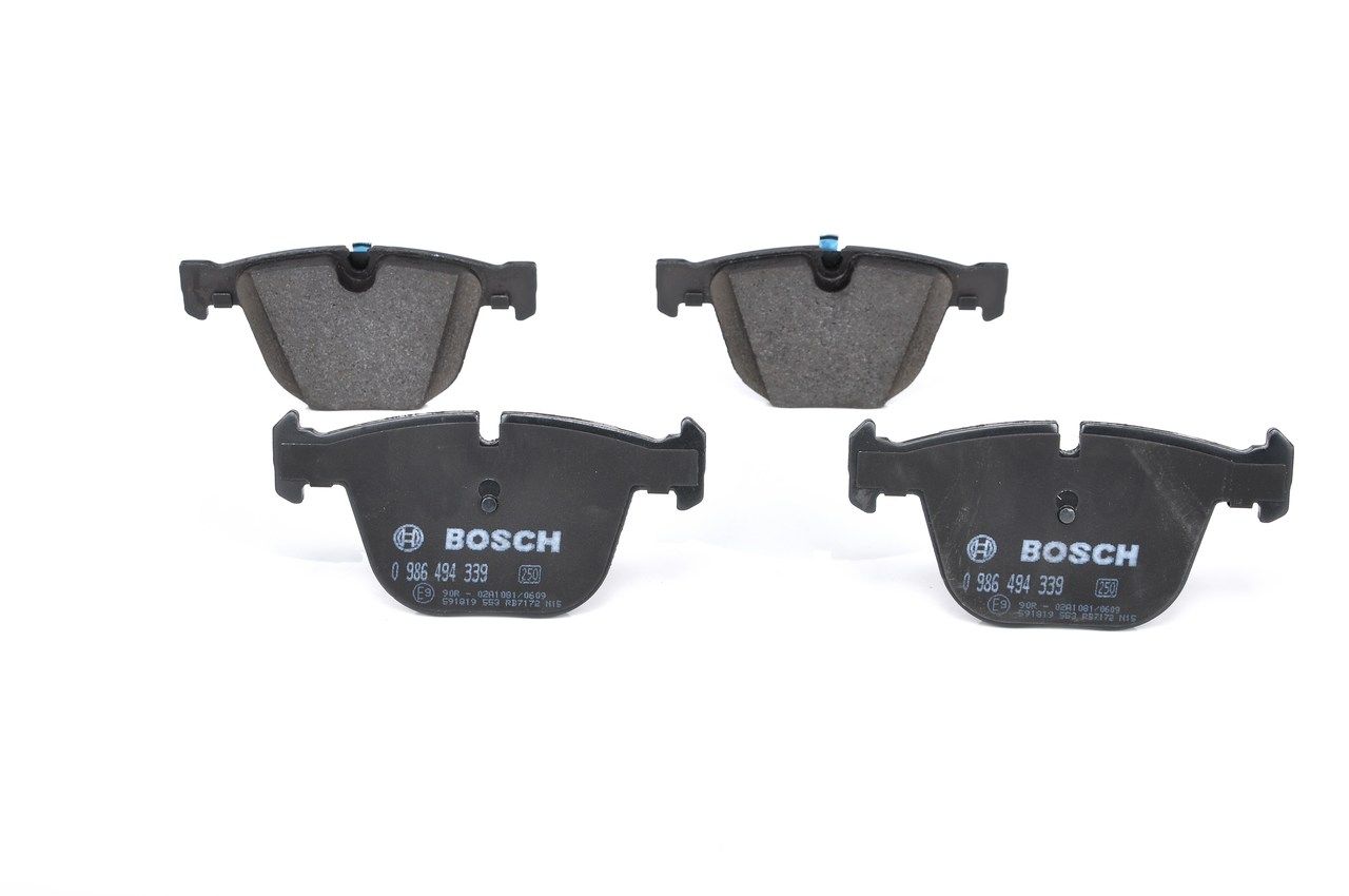 BOSCH 0 986 494 339 - Bremsbelagsatz, Scheibenbremse