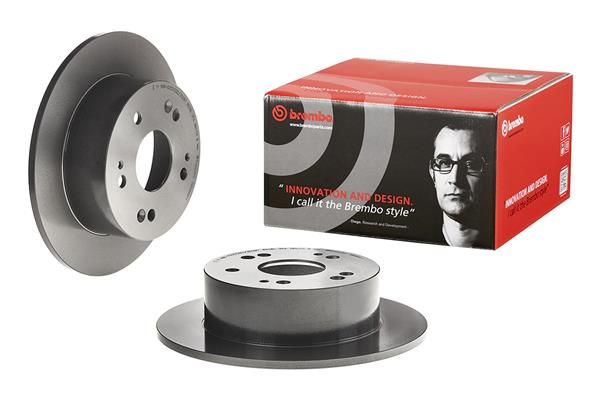 BREMBO 08.D696.11 - Bremsscheibe