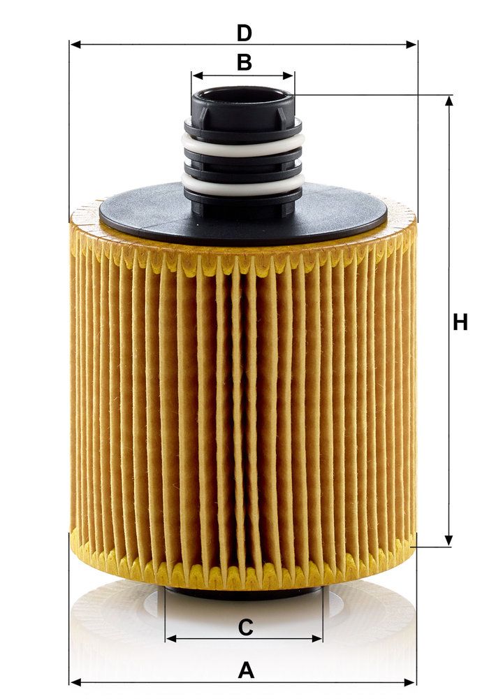 MANN-FILTER HU 8006 z - Ölfilter