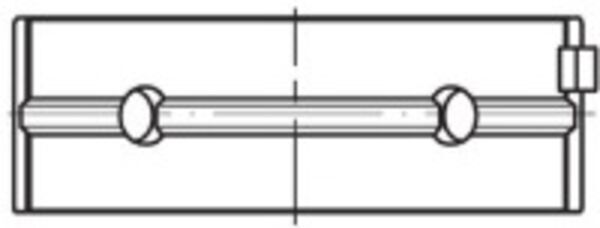 MAHLE 039 HS 19969 050 - Kurbelwellenlagerschalen-Satz