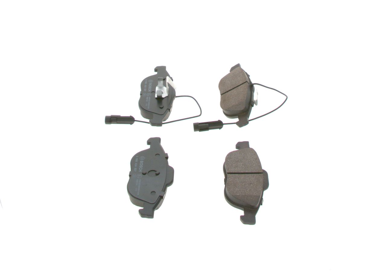 BOSCH 0 986 424 507 - Bremsbelagsatz, Scheibenbremse