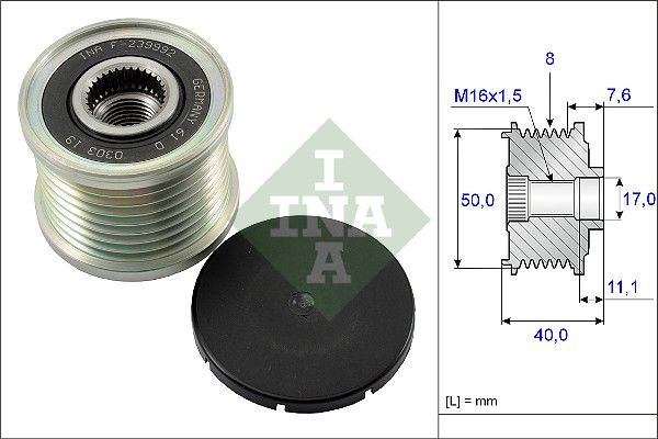 Schaeffler INA 535 0119 10 - Generatorfreilauf
