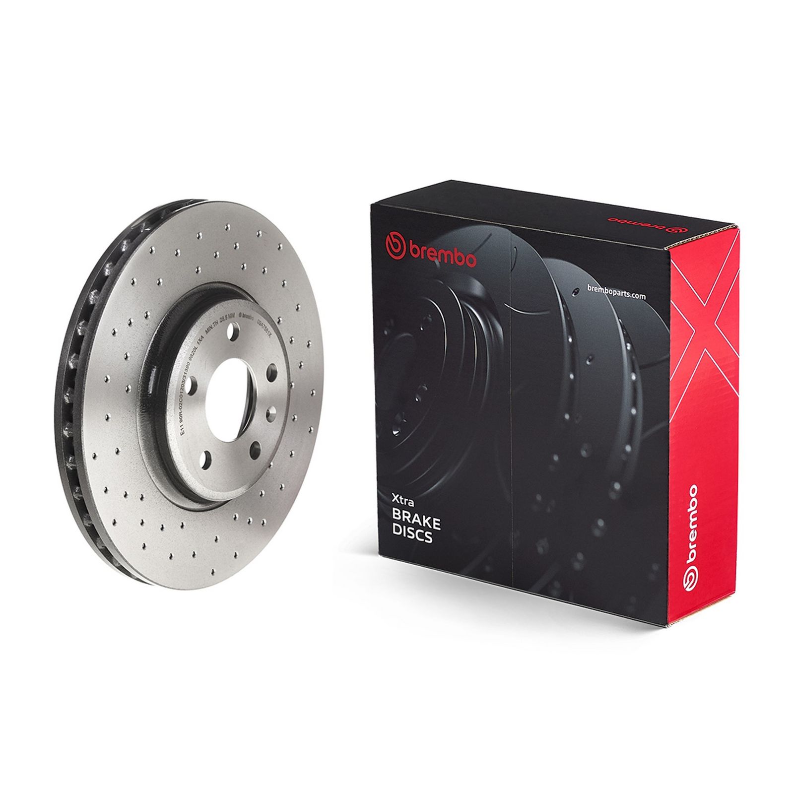 BREMBO 09.A758.1X - Bremsscheibe