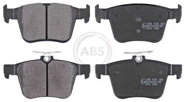 A.B.S. 37965 - Bremsbelagsatz, Scheibenbremse