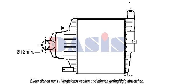 AKS DASIS 157027N - Ladeluftkühler