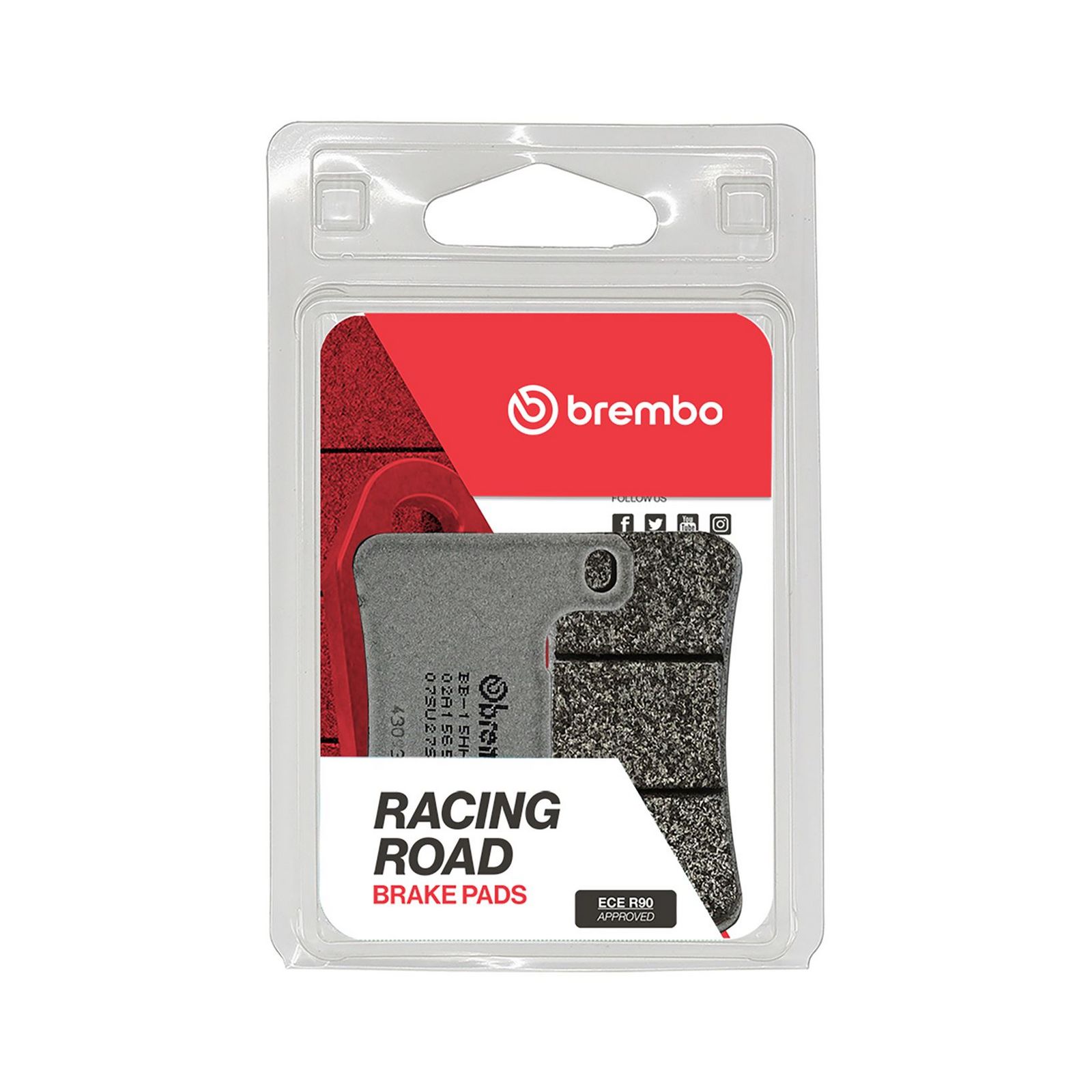 BREMBO 07SU27SR - Bremsbelagsatz, Scheibenbremse