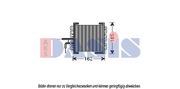 AKS DASIS 120056N - Kühler, Motorkühlung