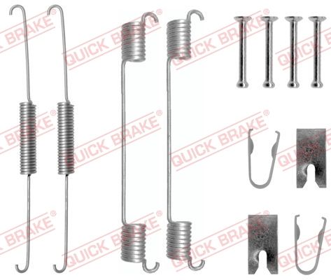 QUICK BRAKE 105-0781 - Zubehörsatz, Bremsbacken