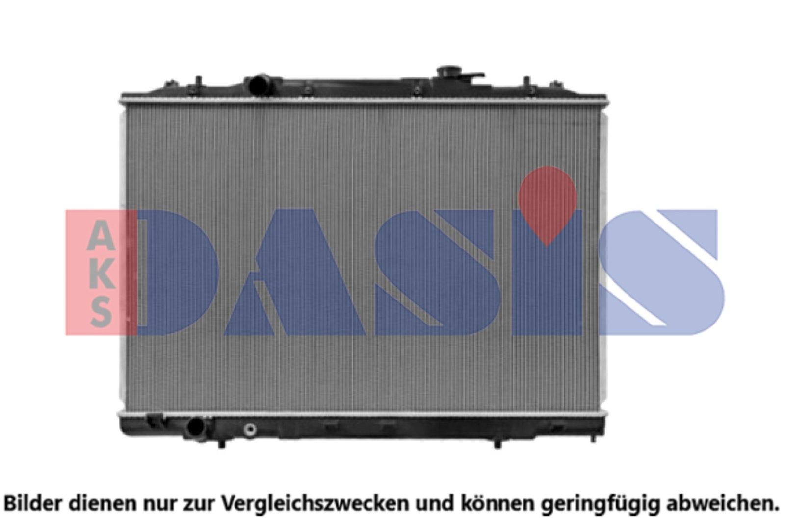 AKS DASIS 100074N - Kühler, Motorkühlung