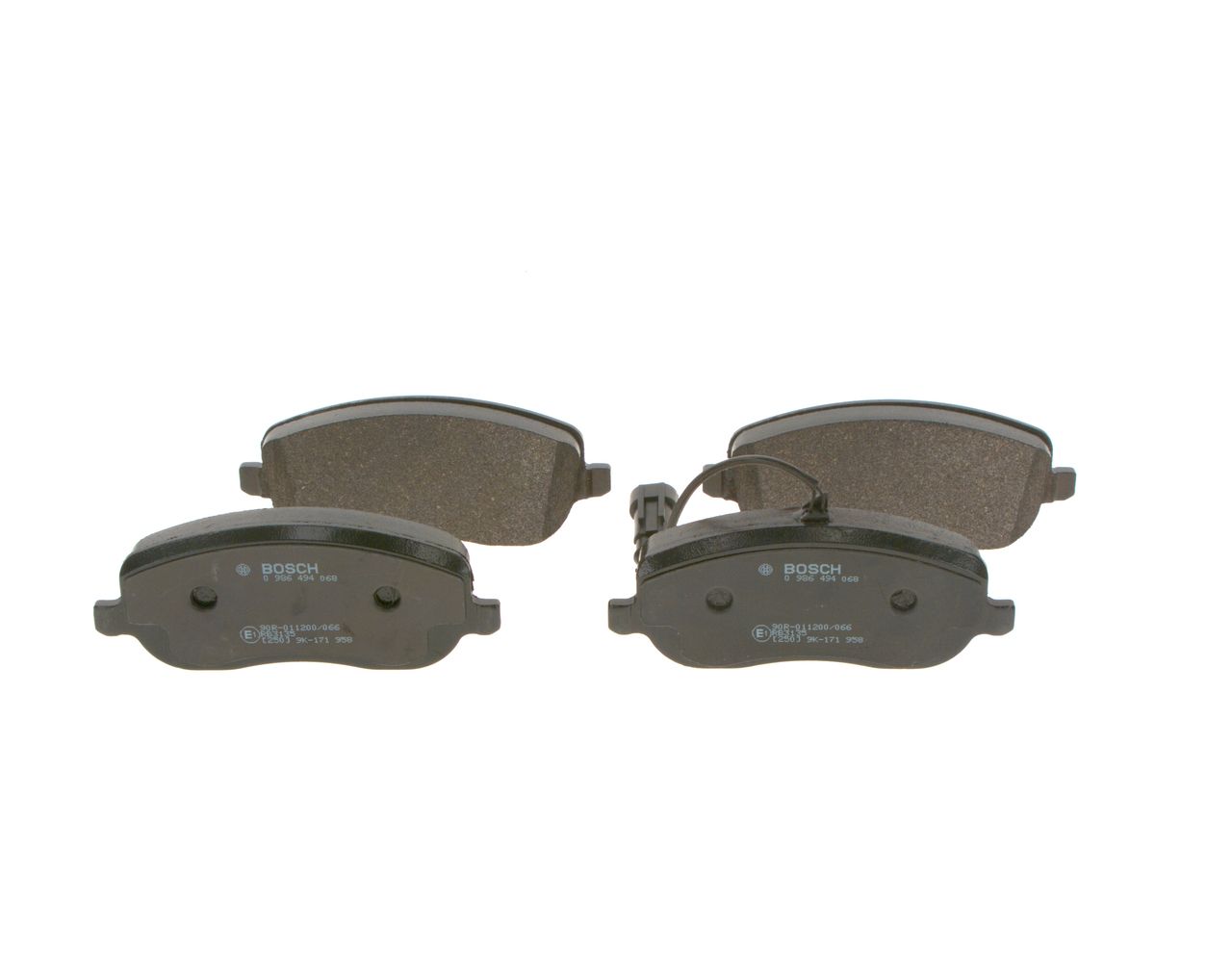 BOSCH 0 986 494 068 - Bremsbelagsatz, Scheibenbremse