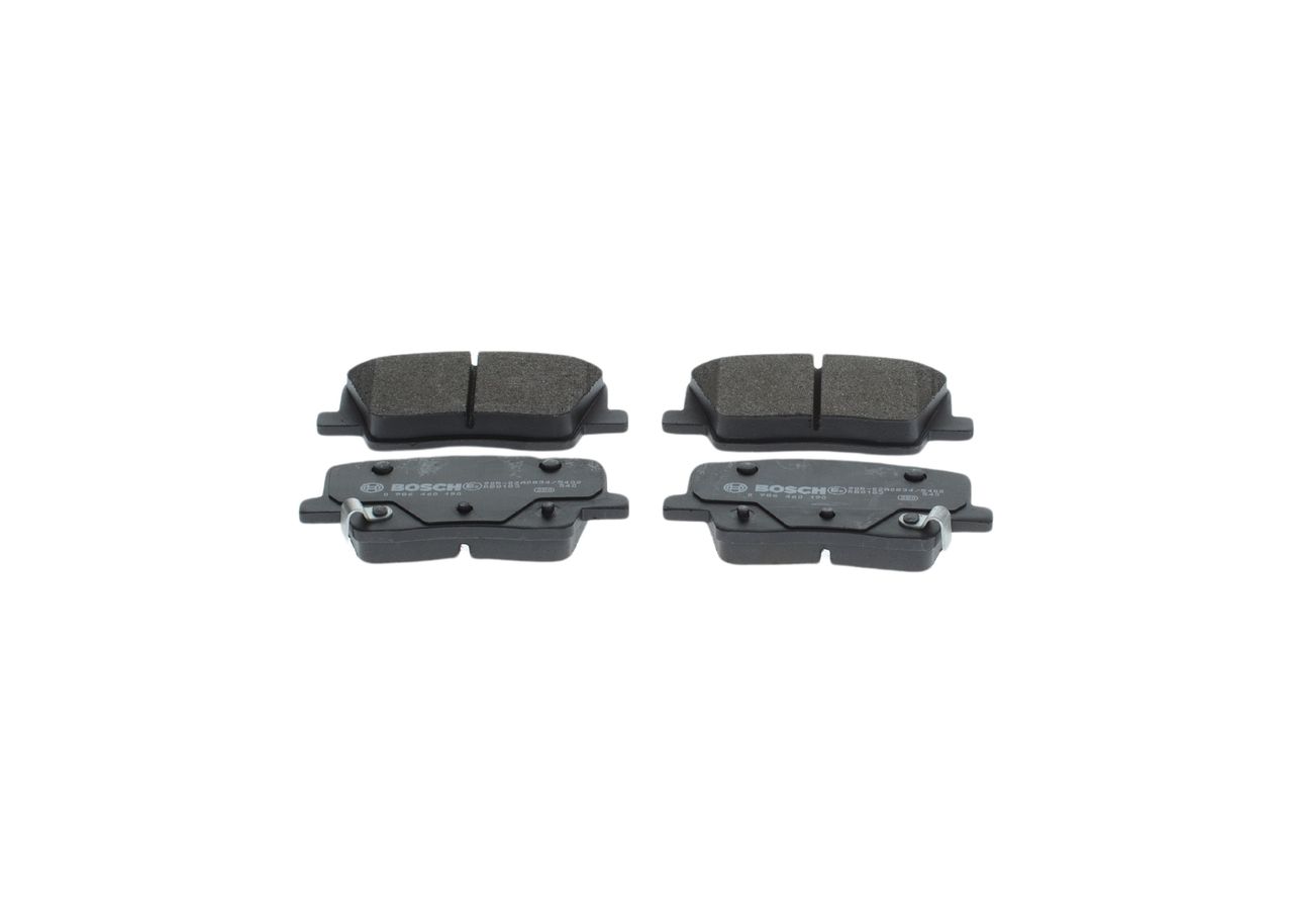 BOSCH 0 986 460 190 - Bremsbelagsatz, Scheibenbremse