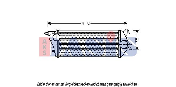 AKS DASIS 057011N - Ladeluftkühler
